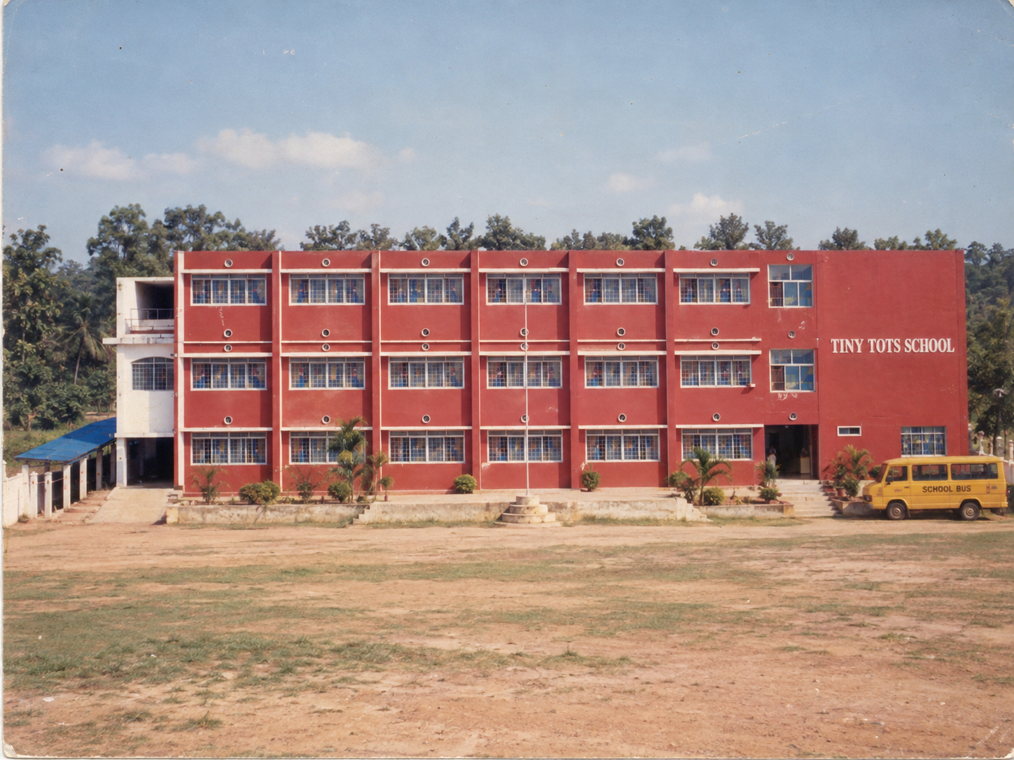The original Tiny Tots School building